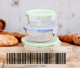 圆形高硼硅保鲜盒 C172