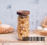 9CM 高硼硅缩口+缩底玻璃瓶 -3