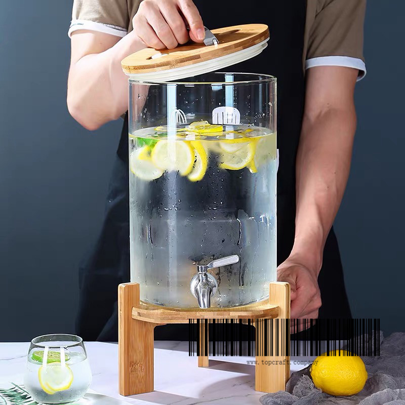 20高硼硅大直筒-8配竹架