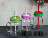 450ml光身把手杯+两体盖