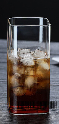 高硼硅方形口杯-350