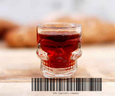 40ml skull shot glass.