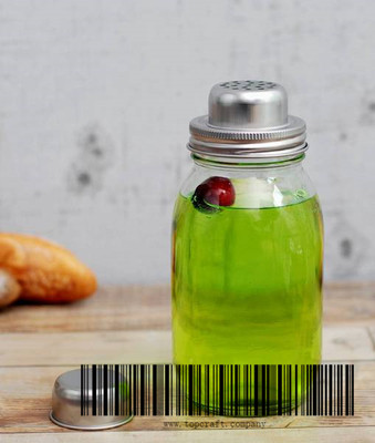 850ml Glass cocktail shaker.