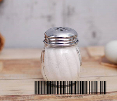 Glass cheese powder shaker, Volume: 135ml
